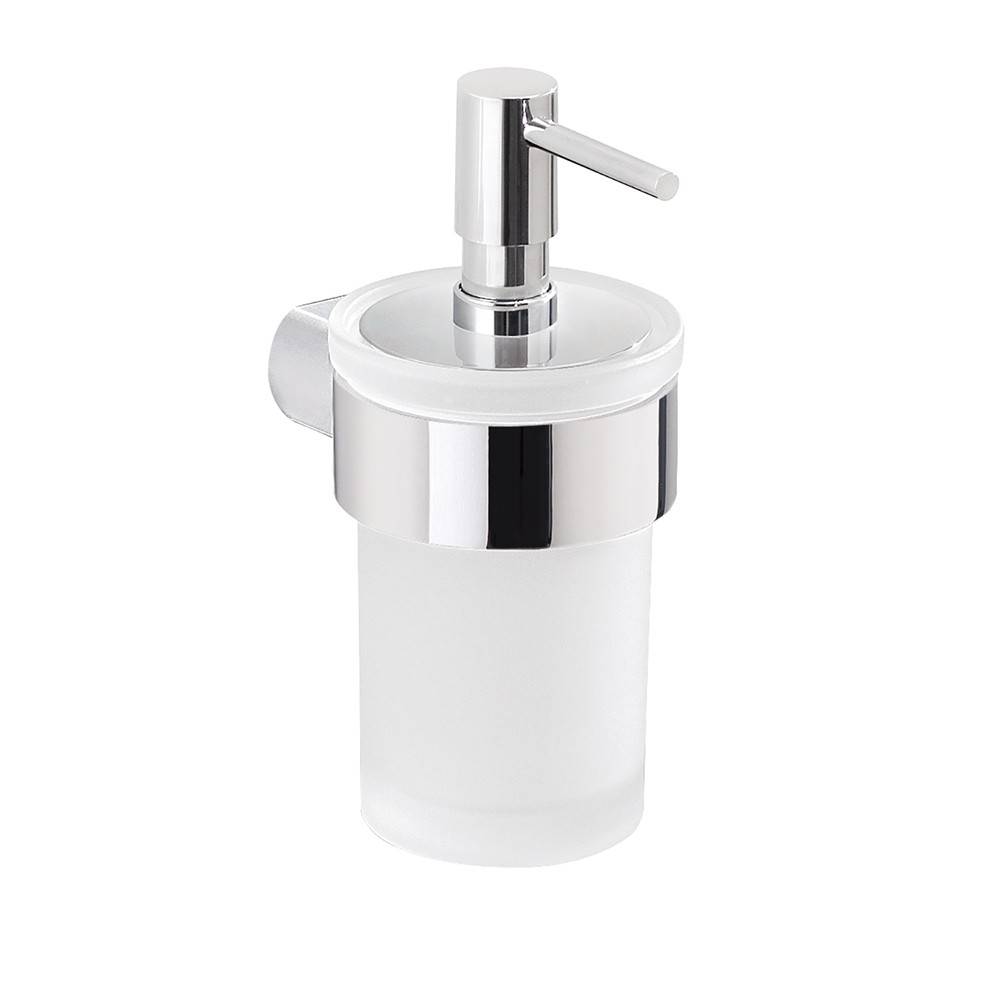 Set da 8 accessori a muro GEDY linea Pirenei cromato