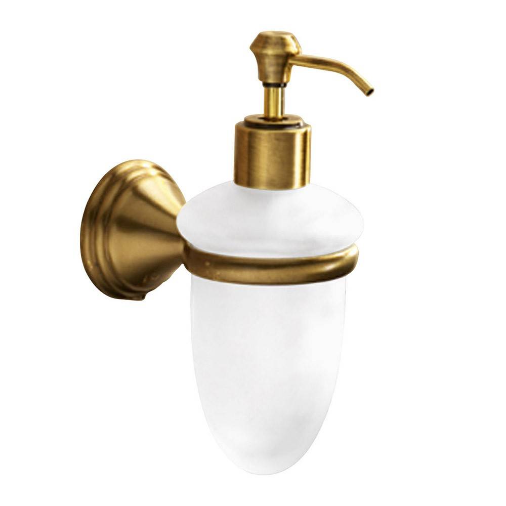 Set da 8 accessori a muro GEDY linea Romance bronzo