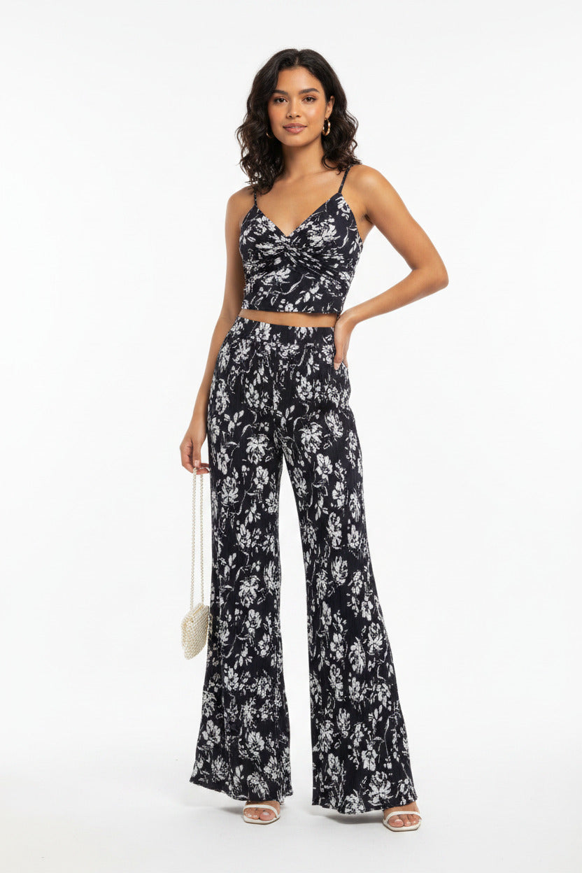 Abito Due Pezzi Donna con Scollo a V – Completo Elegante e Estivo