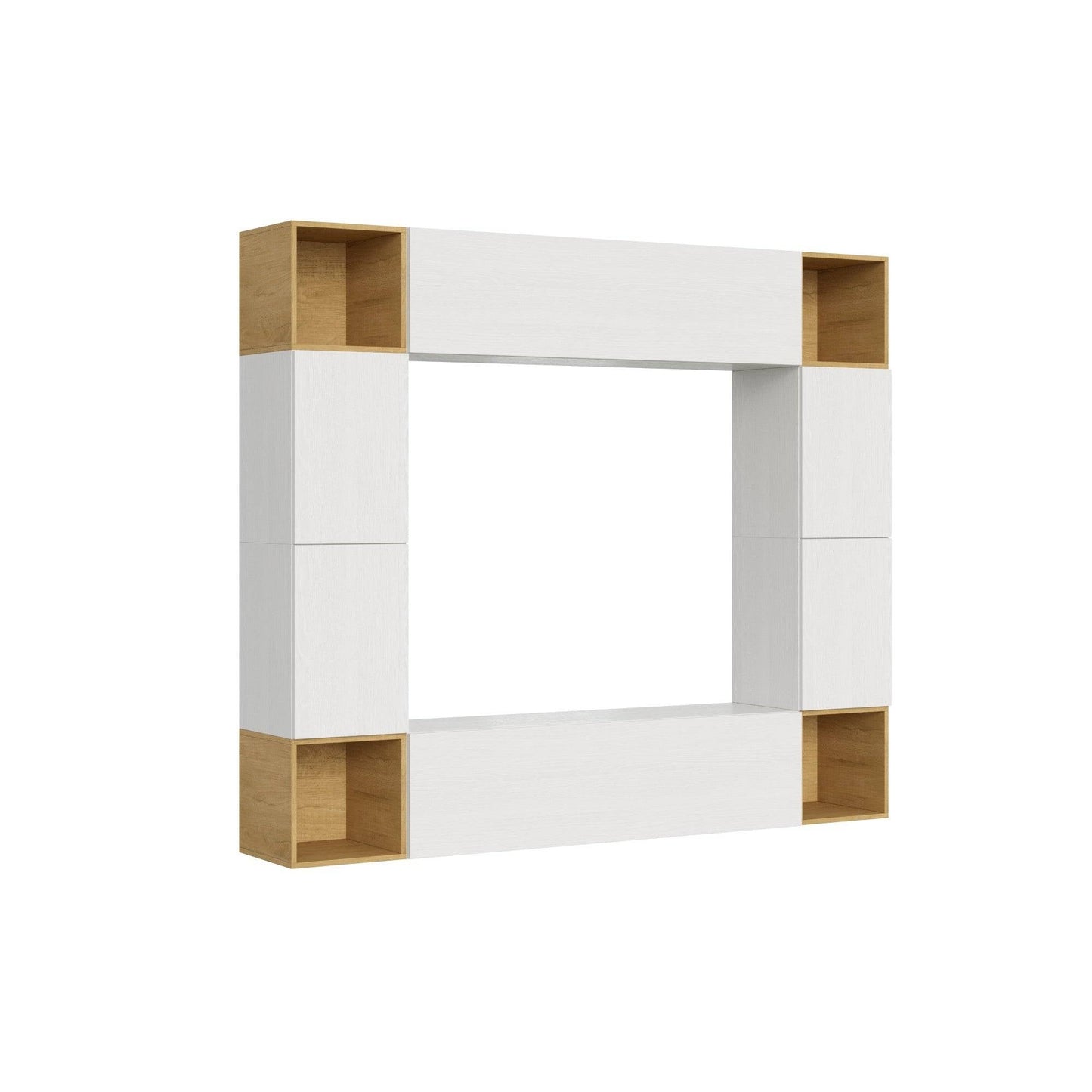 Wohnzimmerwand Isoka-Zusammenstellung A05 B.254 H.200 T.39,2