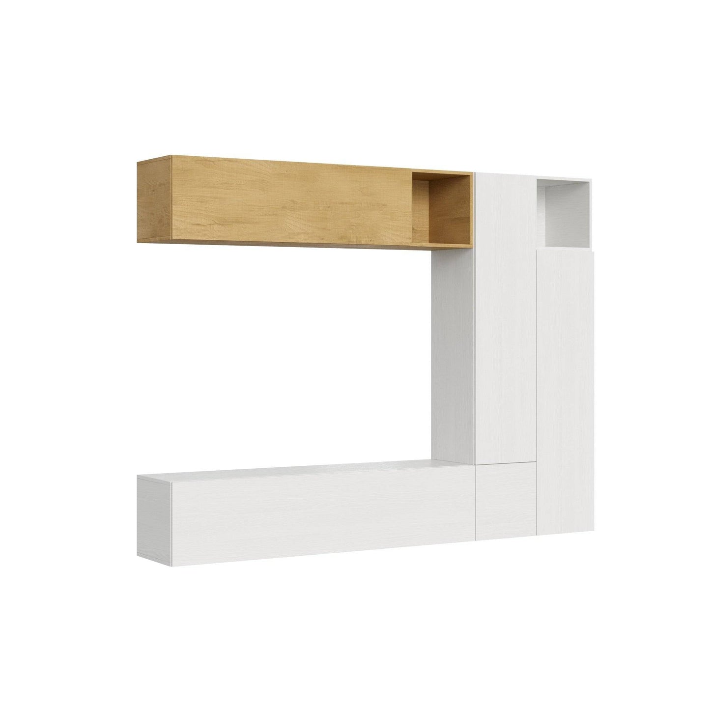 Wohnzimmerwand Isoka A08 B.254 H.194 T.39,2
