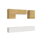 Isoka A12 Modular Living Room Composition W.268 D.39.2