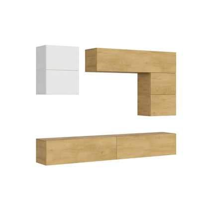 Moderne Wohnwand Isoka A13 B.268 T.39,2