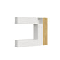 Isoka A18 Living Room Wall Unit - Modular Composition W.214 H.173.6 D.39.2