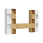 Living room wall unit composition A109 W.314 H.200 D.39.2