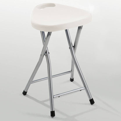 Sgabello da bagno GEDY in acciaio inox richiudibile colore Bianco