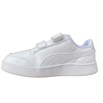 Puma sneakers unisex da ragazzo Shuffle V Ps 375689 01 white