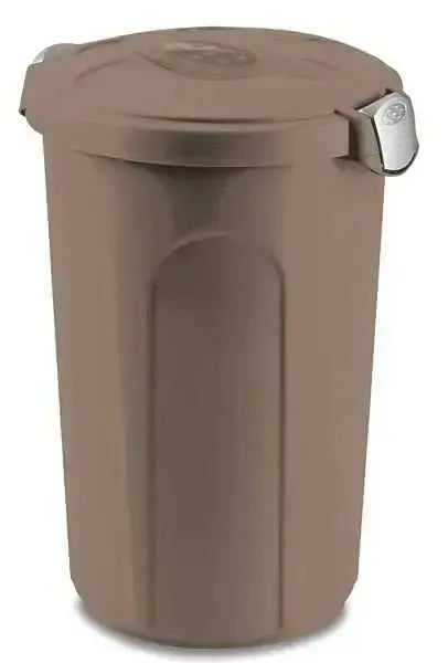 Mülleimer Tom 46l taubengrau Griffe/silb