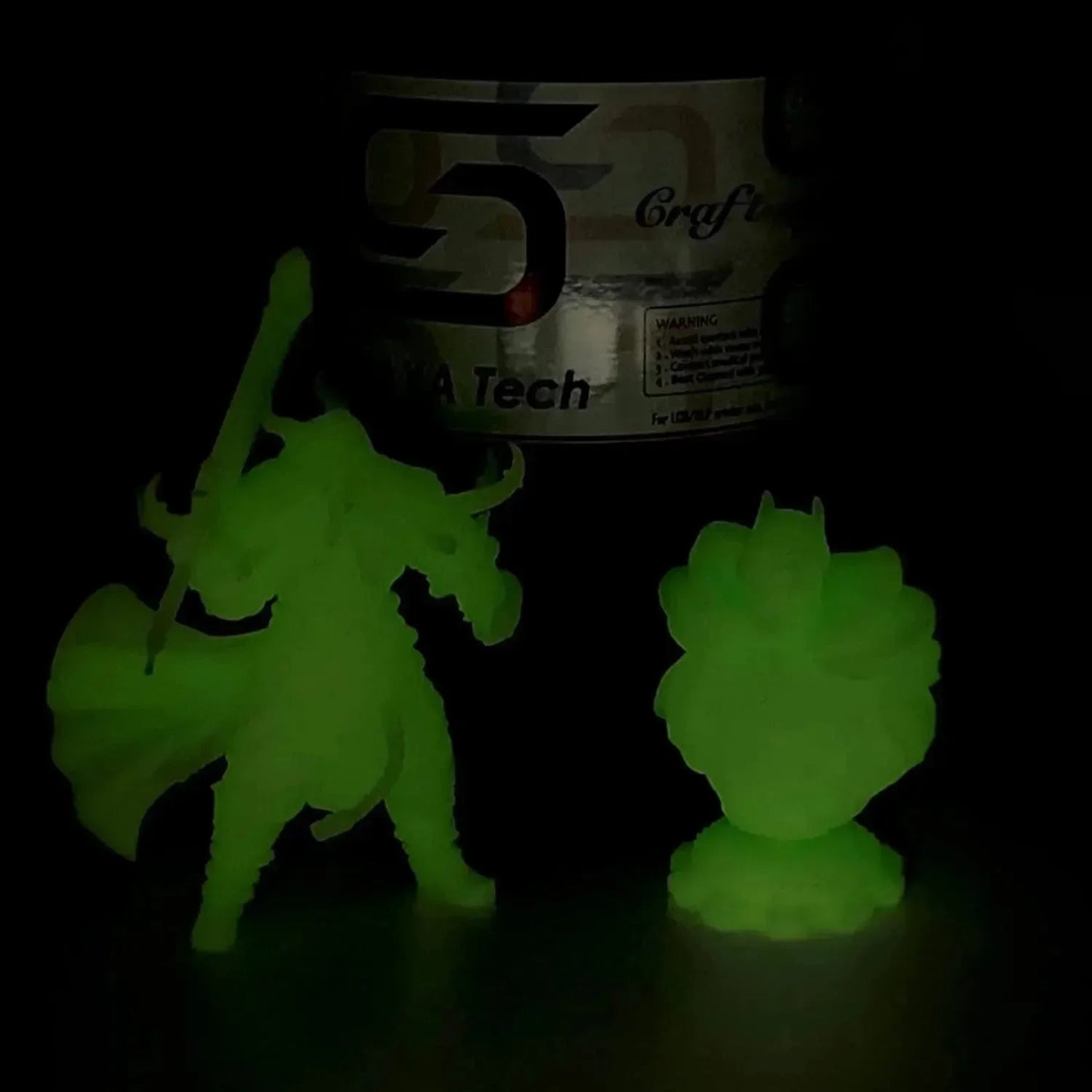 SIRAYA TECH CRAFT - 1 KG - GLOW IN THE DARK