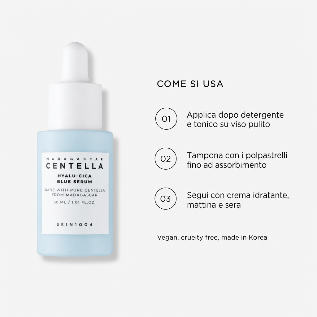 Skin1004 Centella Hyalu-Cica Blue Serum – Siero Idratante