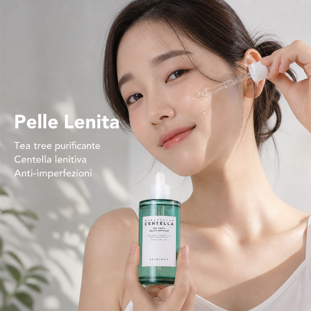 Skin1004 Centella Tea-Trica Ampoule – Siero Lenitivo 100ml