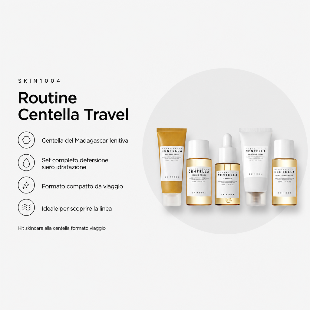 Skin1004 Centella Travel Kit – Set Skincare Formato Viaggio