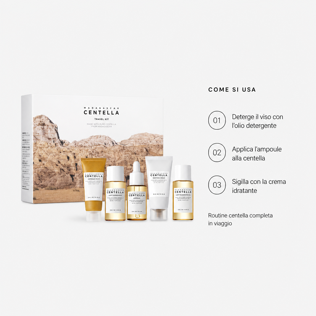 Skin1004 Centella Travel Kit – Set Skincare Formato Viaggio