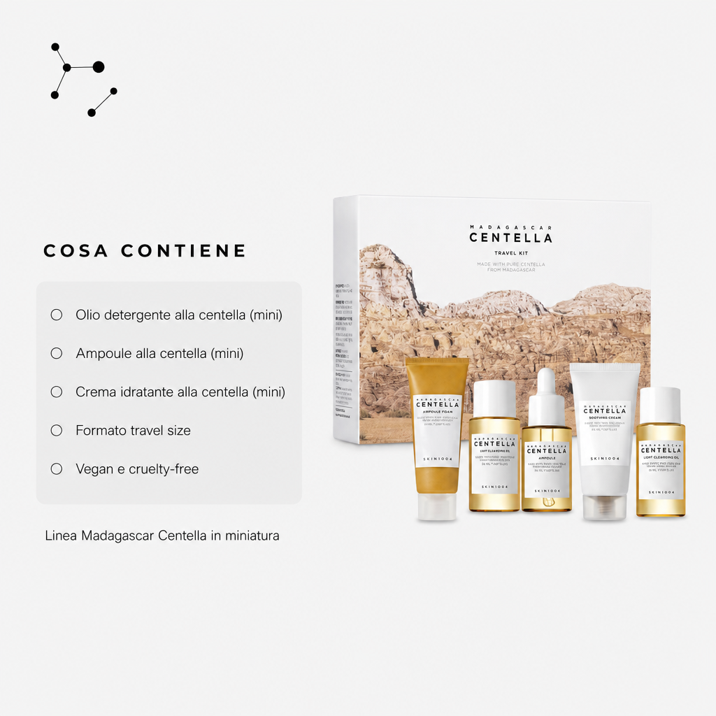 Skin1004 Centella Travel Kit – Set Skincare Formato Viaggio