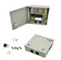 RACK BOX CONTROL UNIT STABILIZED 12v DC POWER SUPPLY 4 CHANNELS CCTV CAMERA