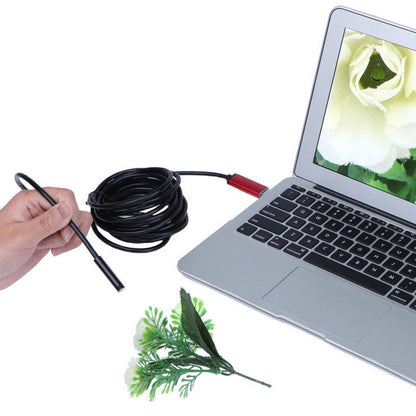 Endoskopkamera Inspektionssonde USB 10M 6LED IP67 Android PC Notebook