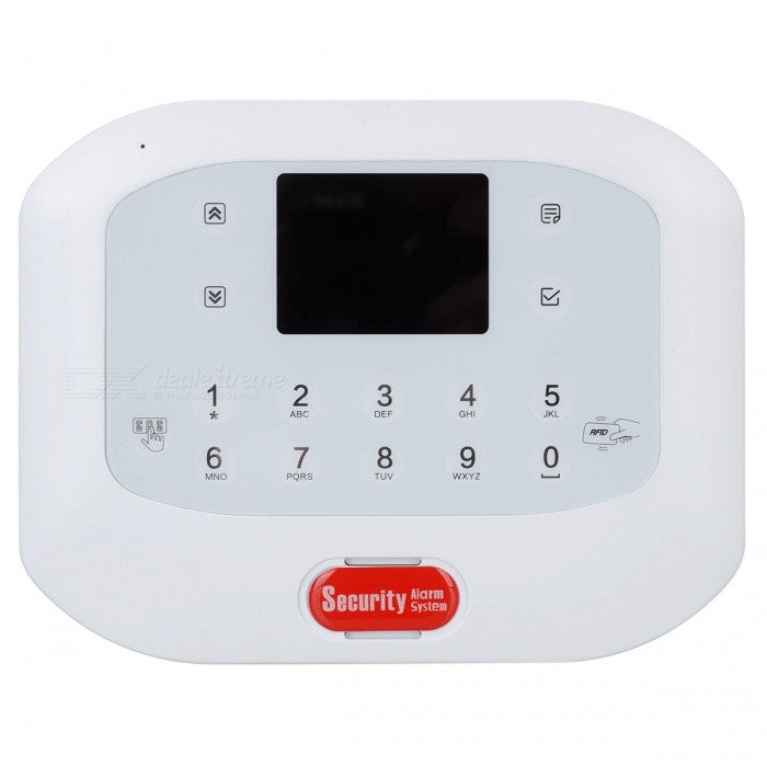 Alarmanlage für Zuhause, Touchscreen, GSM-PSTN-Kombinationsgerät, kabellos, über App steuerbar, 50A
