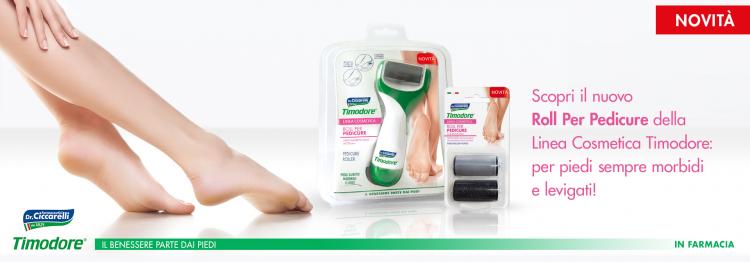 Dr. Ciccarelli Timodore Pedikür-Roller Hornhautentferner Hühneraugen Fersen Fußpflege