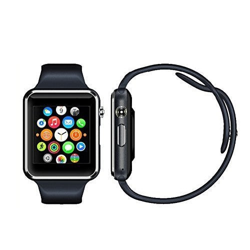 Smartwatch Armbanduhr Telefon Bluetooth mit SIM Micro SD für iOS Android