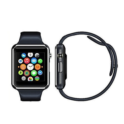 Smartwatch Armbanduhr Telefon Bluetooth mit SIM Micro SD für iOS Android