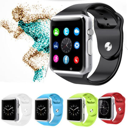Smartwatch Armbanduhr Telefon Bluetooth mit SIM Micro SD für iOS Android