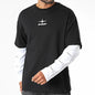 Project X Paris t-shirt manica lunga da uomo Graffiti 2622322 nera