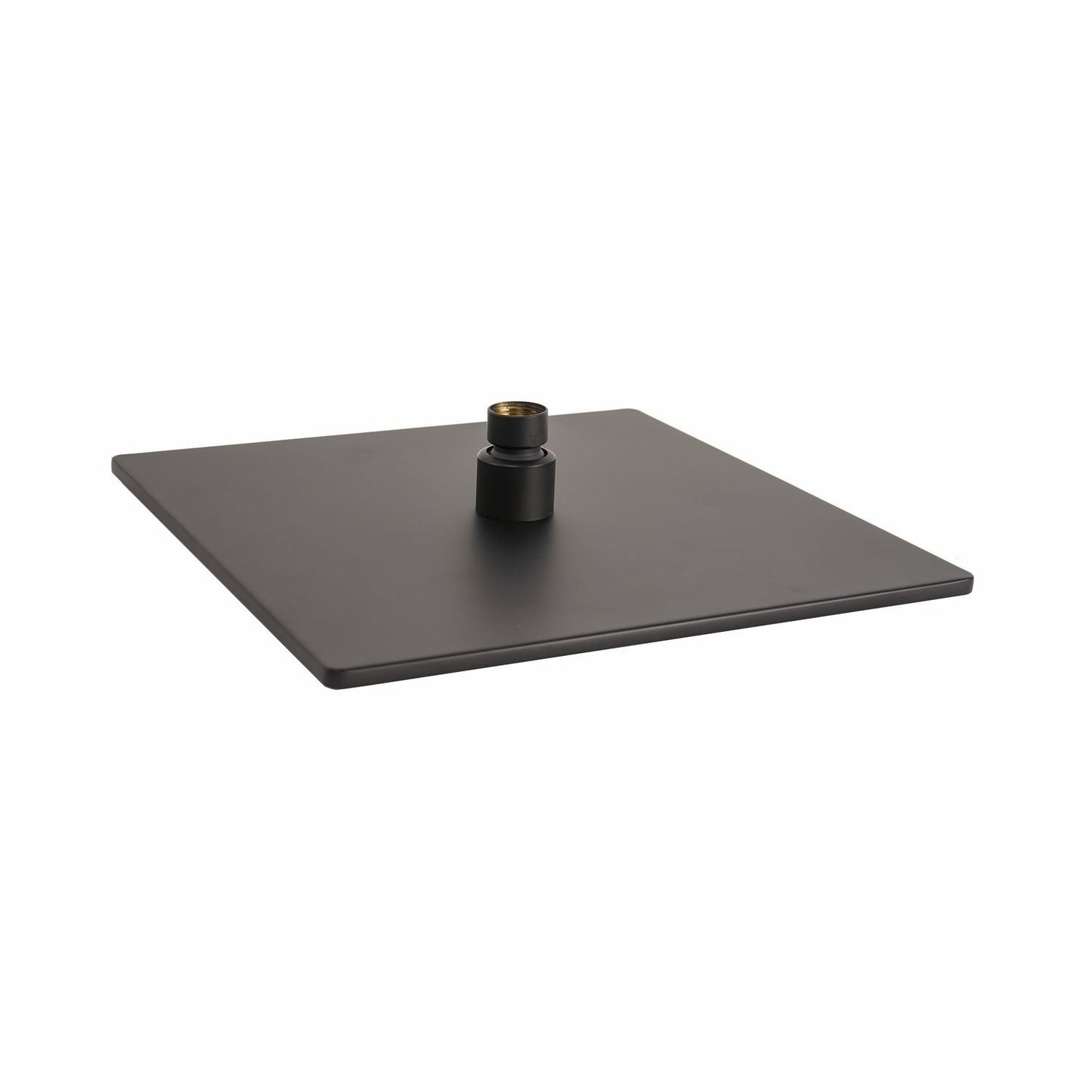 Soffione Doccia Quadrato Nero Opaco 30x30  Mod. Seven metaform