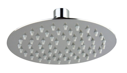 Soffione doccia tondo acciaio inox diametro 150 mm lucidato a specchio anticalcare