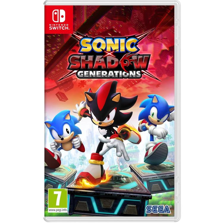Sonic X Shadow Generation Nintendo Switch Videospiel EU Italienisch Neues Spiel