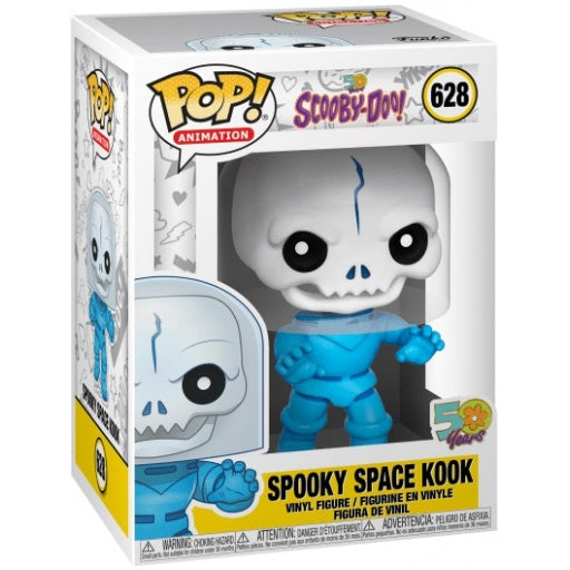 Funko Pop Animation Scooby-Doo – Spooky Space Kook (628) Vinyl-Figur Skelett