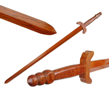 Spada di Legno per Tai Chi allenamento pratica Arti Marziali Kung Fu Wushu Shaolin Iaido