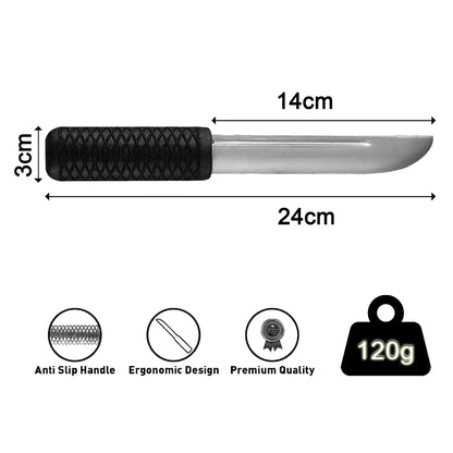 Coltello allenamento autodifesa pugnale gomma Krav Maga