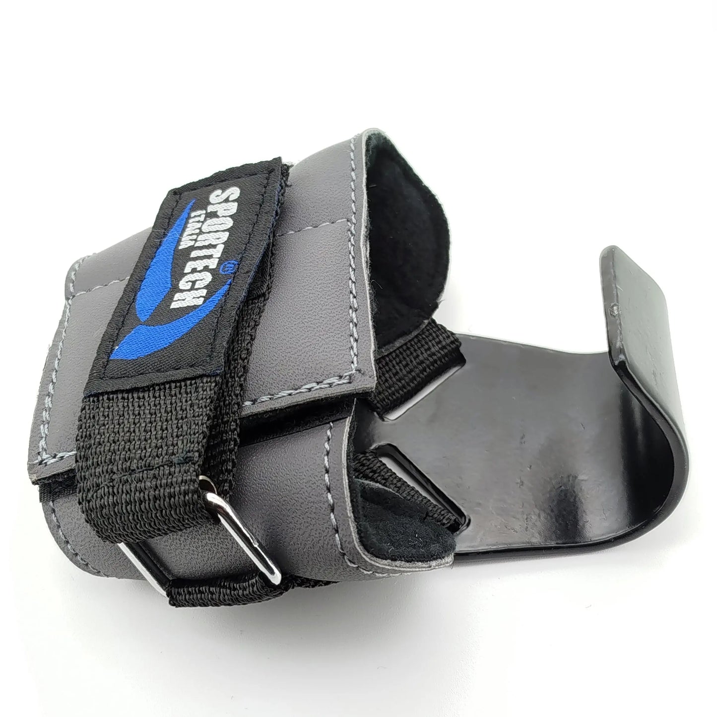 Ganci Palestra con imbottitura Hand Grip Versa Gripps Sollevamento Pesi Bodybuilding (Grey)