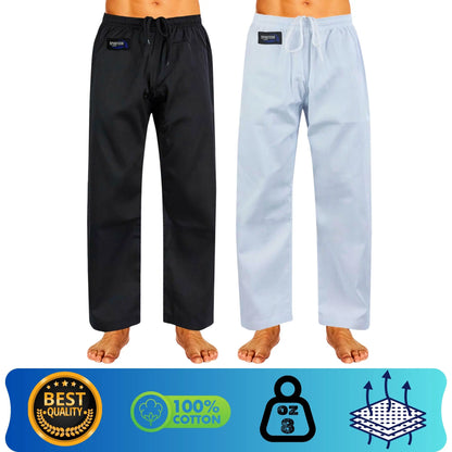 Pantaloni cotone Arti Marziali Karate KungFu Wushu JuJitsu Judo Tai Chi