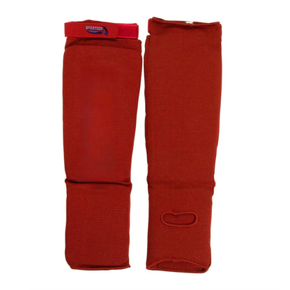Paratibiapiede imbottito paratibia e parapiede Arti Marziali Muay Thai KickBoxing Karate MMA