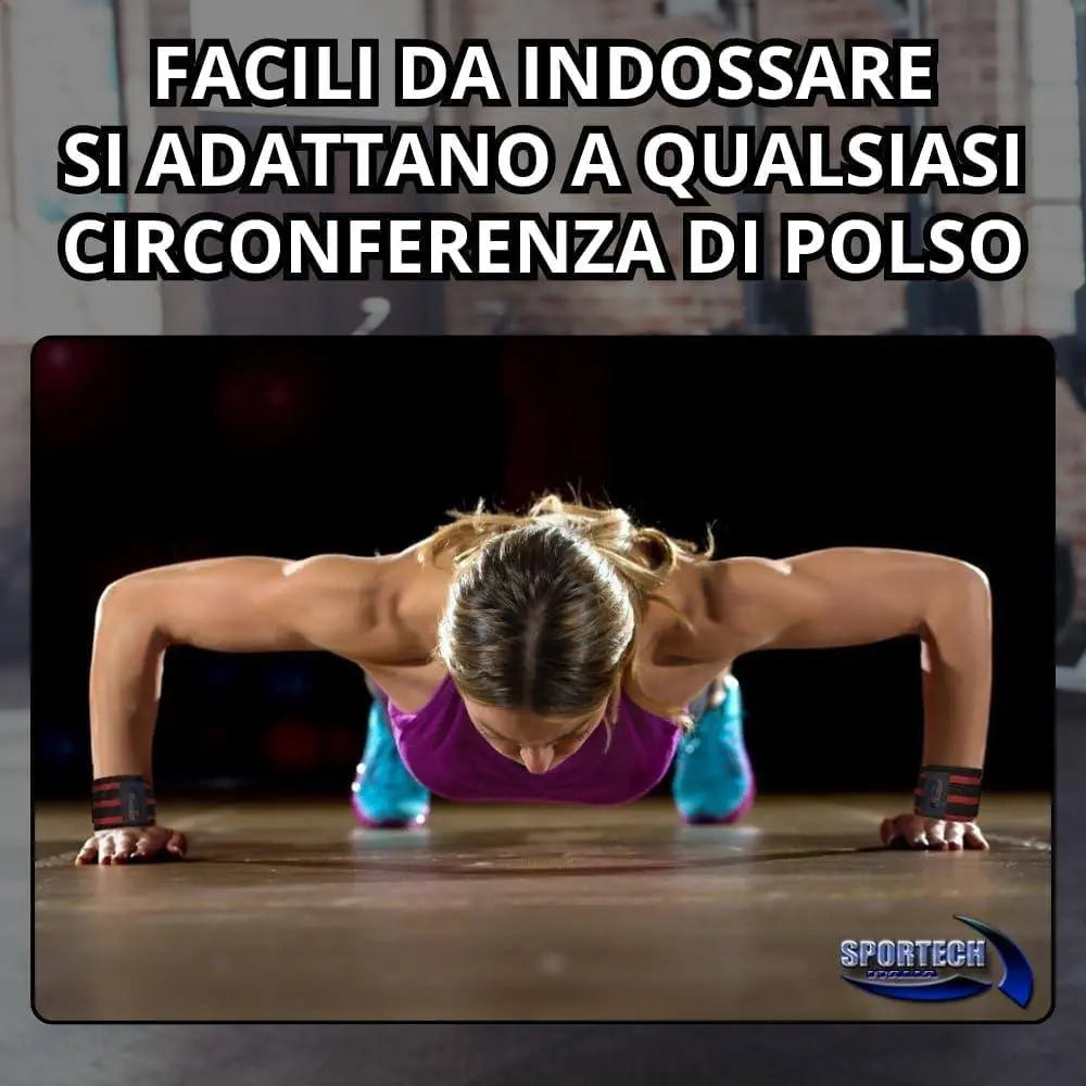 Polsiere Palestra Professionali polsini Straps Elastici per Grip Sollevamento Pesi allenamento Bodybuilding Crossfit Powerlifting