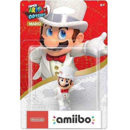 AMIIBO SUPER MARIO ODYSSEY - MARIO HOCHZEITER FIGUR STATUE NINTENDO SWITCH NEU