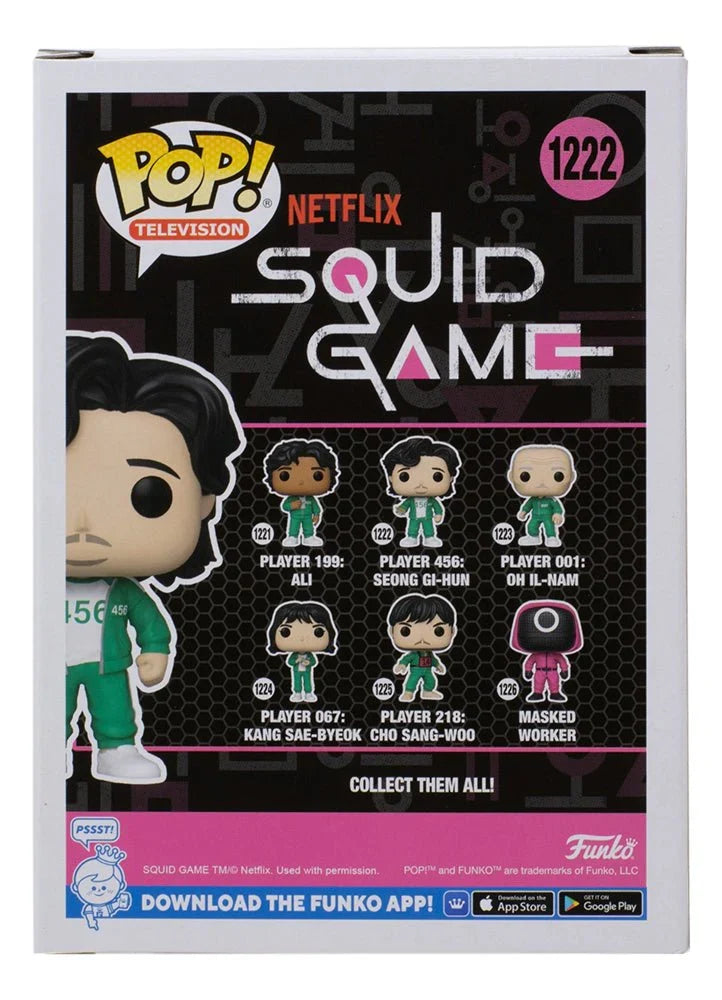 Funko Pop! Television Squid Game – (1222) Spieler 456 Seong Gi-Hun Figur 9cm