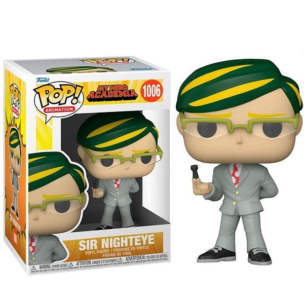 Funko Pop Animation My Hero Academia 1006 Sir Nighteye Vinyl-Figur Netflix
