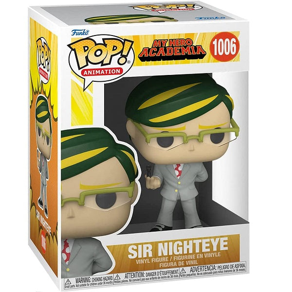 Funko Pop Animation My Hero Academia 1006 Sir Nighteye Vinyl-Figur Netflix
