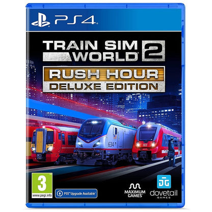 Train Sim World 2 Rush Hour Deluxe Edition PS4 Video Game PlayStation 4 Italian