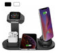 Wireless Charging Station Smartphone Smartwatch Earbuds Charger 3In1 Qi