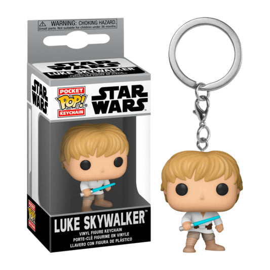 Funko Pop! Keychain Pocket Star Wars (Luke Skywalker) Schlüsselanhänger Vinyl Figur