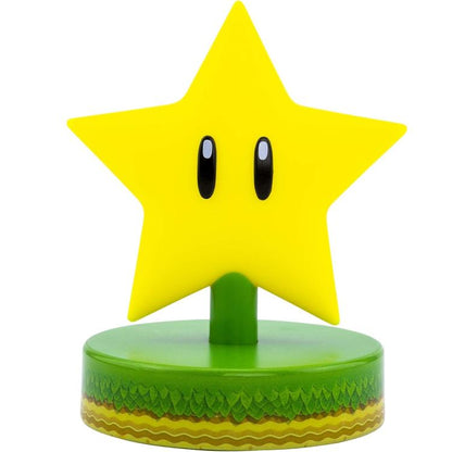 Paladone Schreibtischlampe 3D Super Mario Stern-Licht 006 Nacht-Nachtlicht