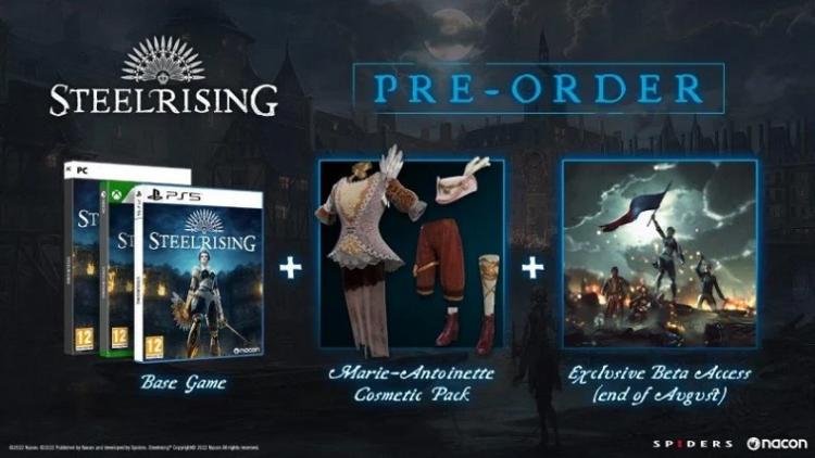 Steelrising PS5 Videospiel PAL Italienisch Playstation 5 Spiel Neu