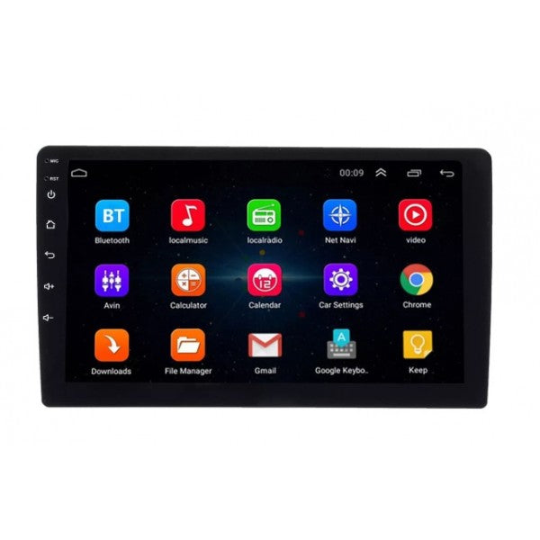 Auto Stereo Autoradio Monitor 2 Din Android 9 Zoll WLAN Autoradio GPS MP5 USB