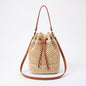 Stile Donna Bags - Straw Bucket Bag