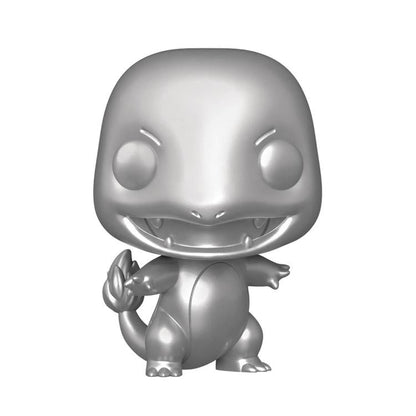 Funko Pop Pokémon 455 – Charmander Silver Metallic Vinyl Actionfigur