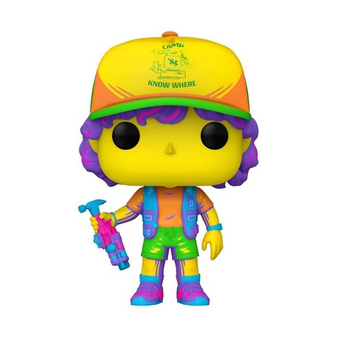 Funko Pop! Television Stranger Things (828) Dustin Special Edition Blacklight