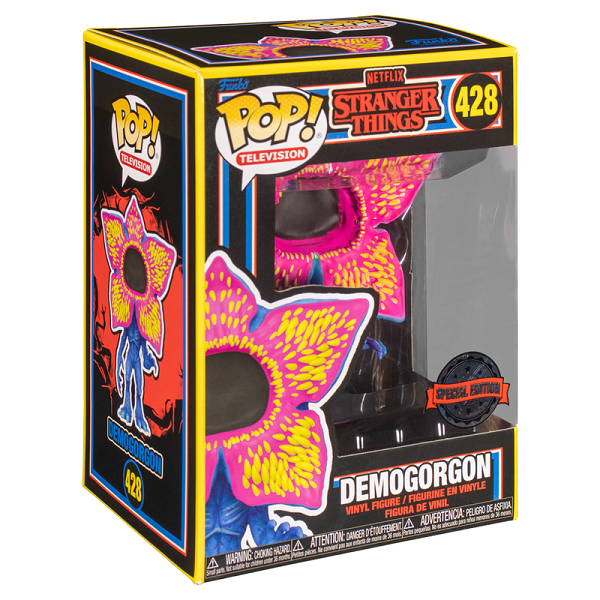 Funko Pop ! Television Stranger Things (428) Demogorgon Blacklight Special 10 cm